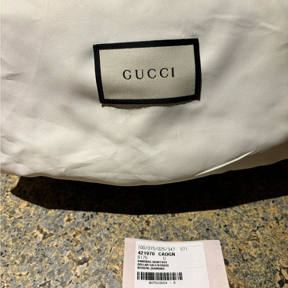 Black mini Gucci Dionysus leather bag - Picture 6 of 7
